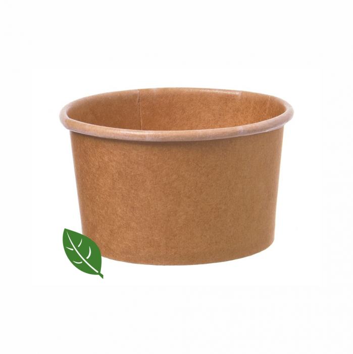 Eisbecher 340ml FSC® Kraftpapier/PLA Ø10,5cm
